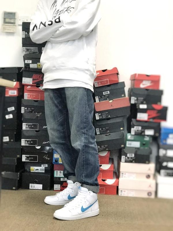 耐克板鞋之复刻版nike sb dunk high "mulder"