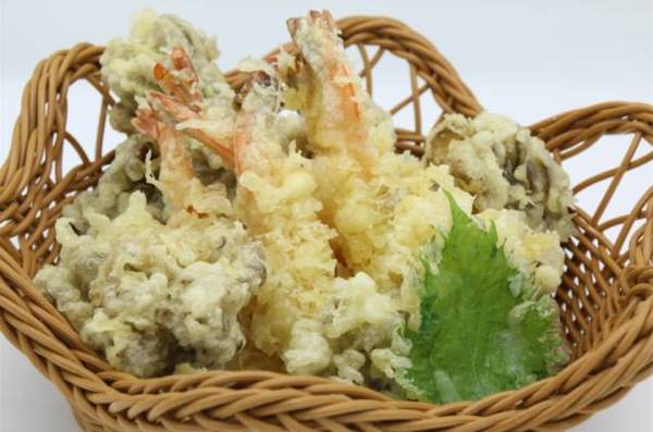 00/份 原价:16.00    鲜虾舞茸天妇罗