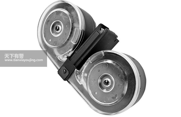 在战场上可以连续射很久的装弹神器—圆型弹鼓