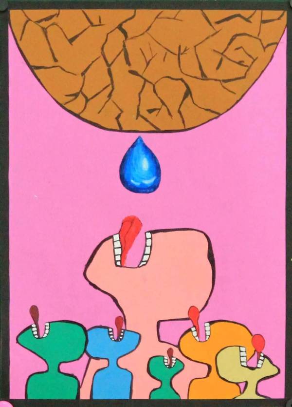 96号许晓慧 儿童组《最后一滴水》