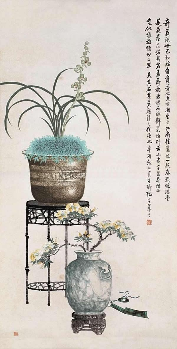 国画鉴赏|花卉博古画欣赏