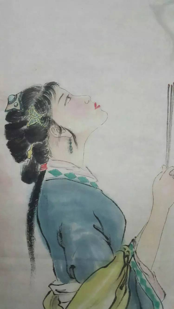 漳州:孙晓光画四大美女,把谁画得那么胖?