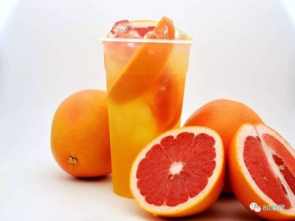 鲜橙茉绿茶