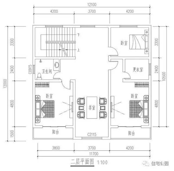 12x12米农村自建房,漂亮实用,实拍!