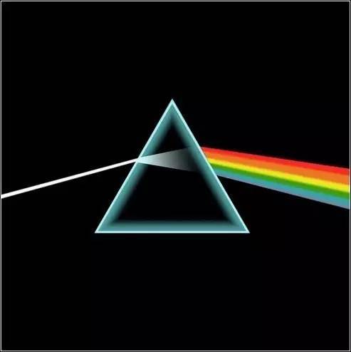 想想在摇滚少年的衣服,海报上随处可见的三棱镜吧.