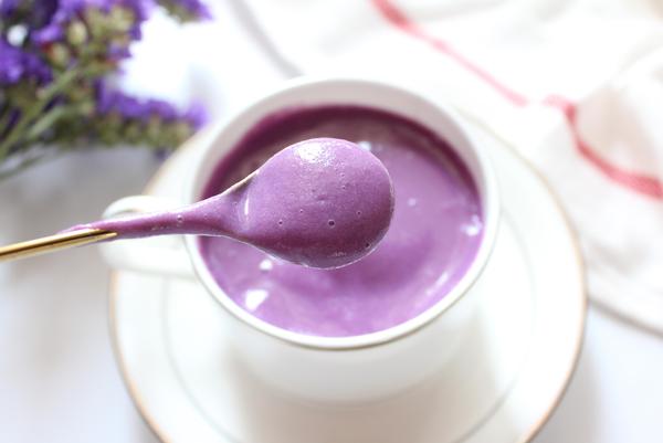 宝宝辅食食谱,紫薯奶昔助消化,越"暑"越清凉~-母婴频道-手机搜狐