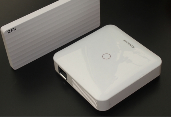 酷乐视q7掌上投影体验!