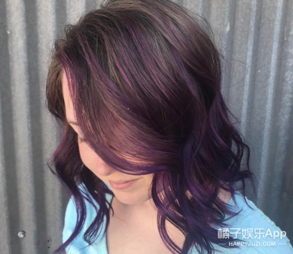 还在纠结新发色,来个春娇紫怎么样?