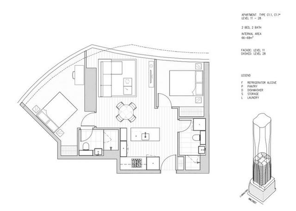 墨尔本市中心全新高层公寓 ——kings tower