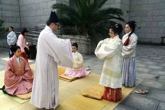 中国古代的成人礼步骤