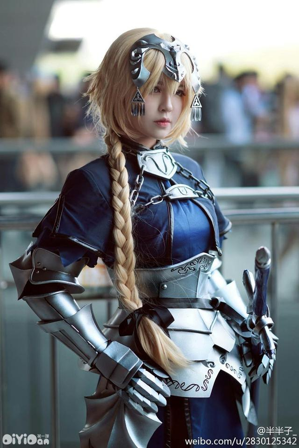 「命运冠位指定」贞德cos精选 人活着就是为了贞德