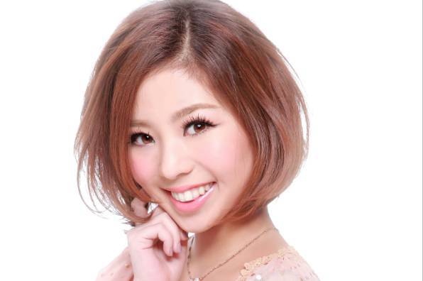 课程设置二分区针对中长发,三分区针对短发,剖析分区的作用,刘海设计