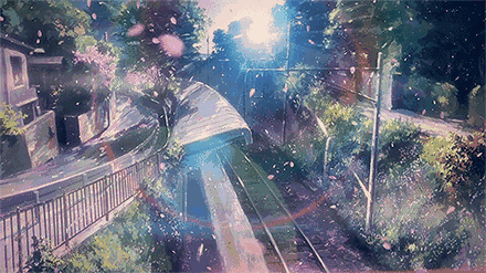 除了樱花,动漫中的元素还有好多,每一个都非常经典,多次出现