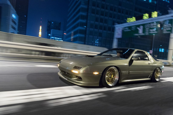 高桥凉介座驾 转子神话rx7 汽车频道 手机搜狐