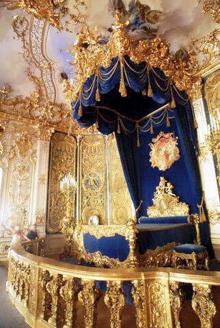 真正的欧洲君王卧室 ,各个都是上亿的古董级设计