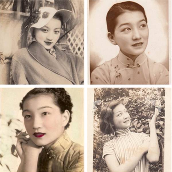 上海一百年内的最美女人,美到时间静止!