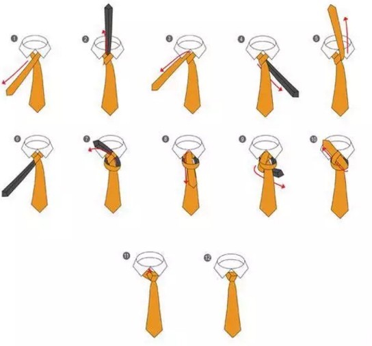 纯干货 系领带真的那么难吗 时尚频道 手机搜狐