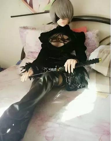 2b小姐姐出换装手办啦!黑丝高跟制服诱惑随你玩