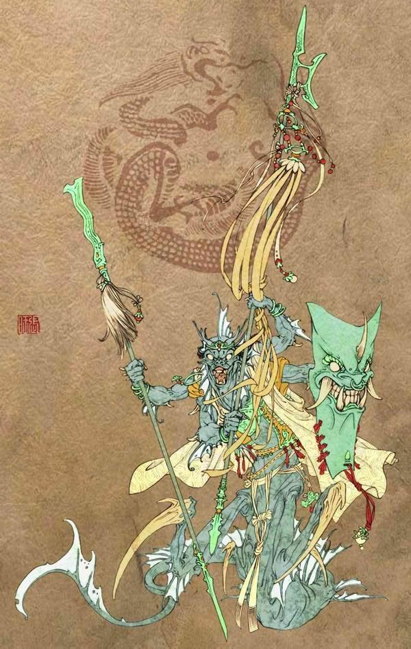 中国上古恶魔妖怪图片