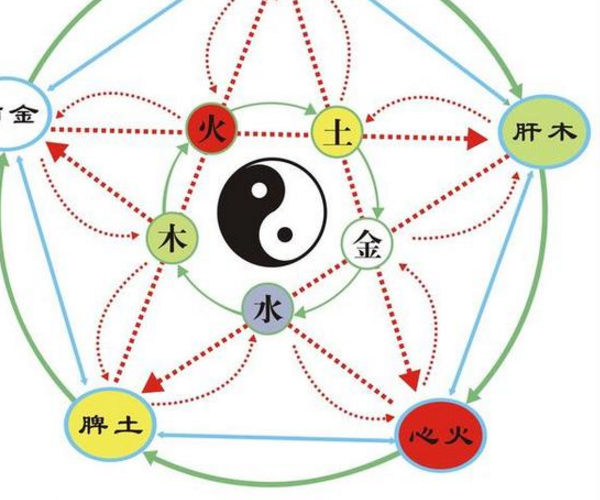 陰陽五行與中醫的關係