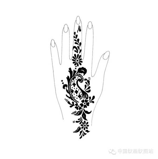 印度海纳图腾的花纹大全,让你大开眼界