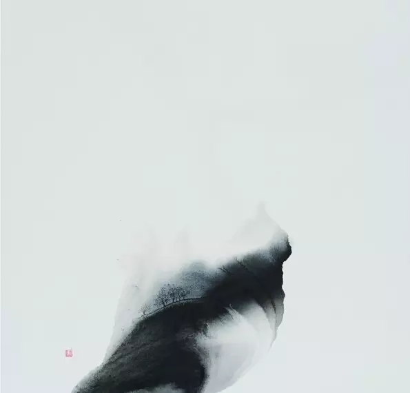 自我退出,审美的直觉会帮助他,使得绘画外在形式与内在意境达到最均衡