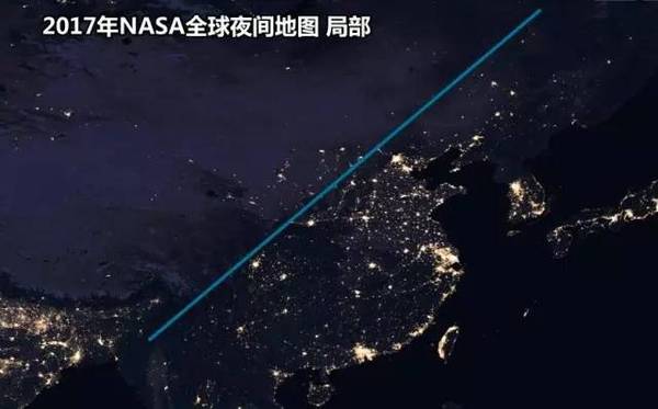 一条胡焕庸线,几张中国地图