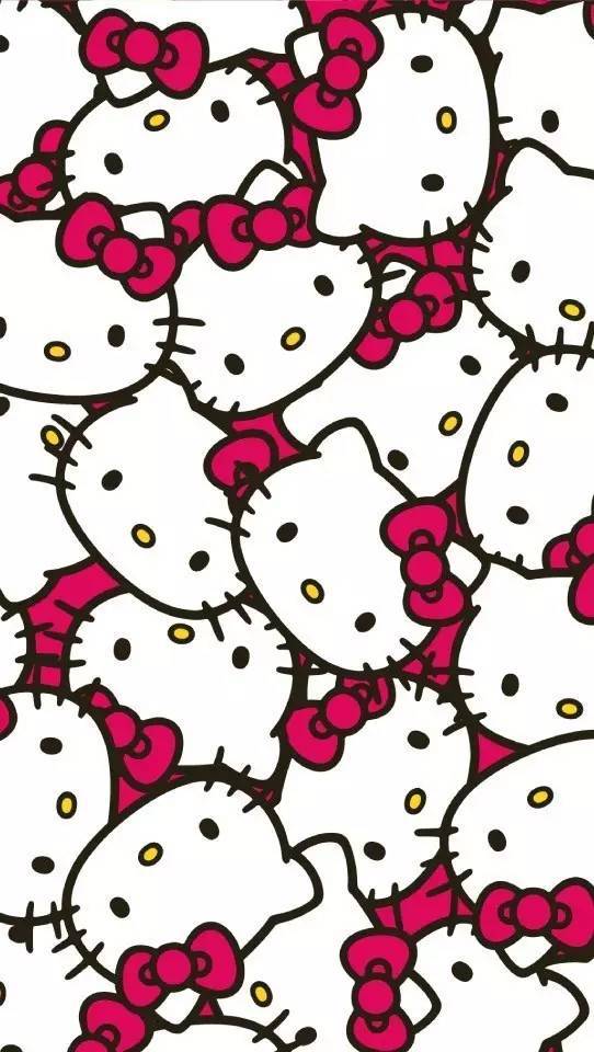 6月2 粉色hello kitty锁屏壁纸原图更新 自取不谢!