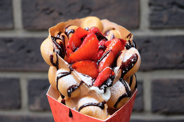 二,鸡蛋仔及格仔饼bubblewafflegridcake