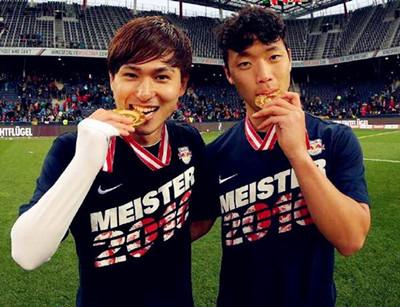 日韩两大新星包揽欧洲豪门射手榜 国足仅武磊