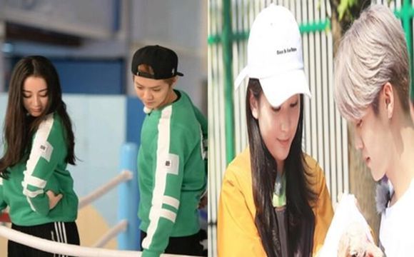 乔欣鹿晗拍合照动作亲密CP感爆棚,热巴小鹿粉