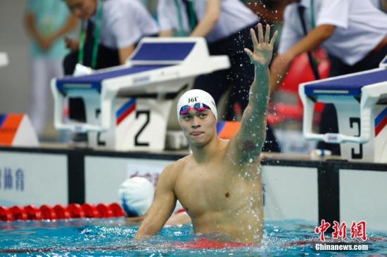 刘湘50自夺冠险些再破纪录孙杨一晚连收两金 体育频道 手机搜狐