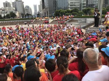 喜迎十九大全民起舞 中国同心圆 广受追捧 体育频道 手机搜狐
