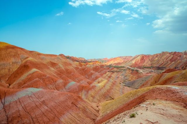 张掖丹霞旅游攻略 七彩丹霞地貌 旅游频道 手机搜狐